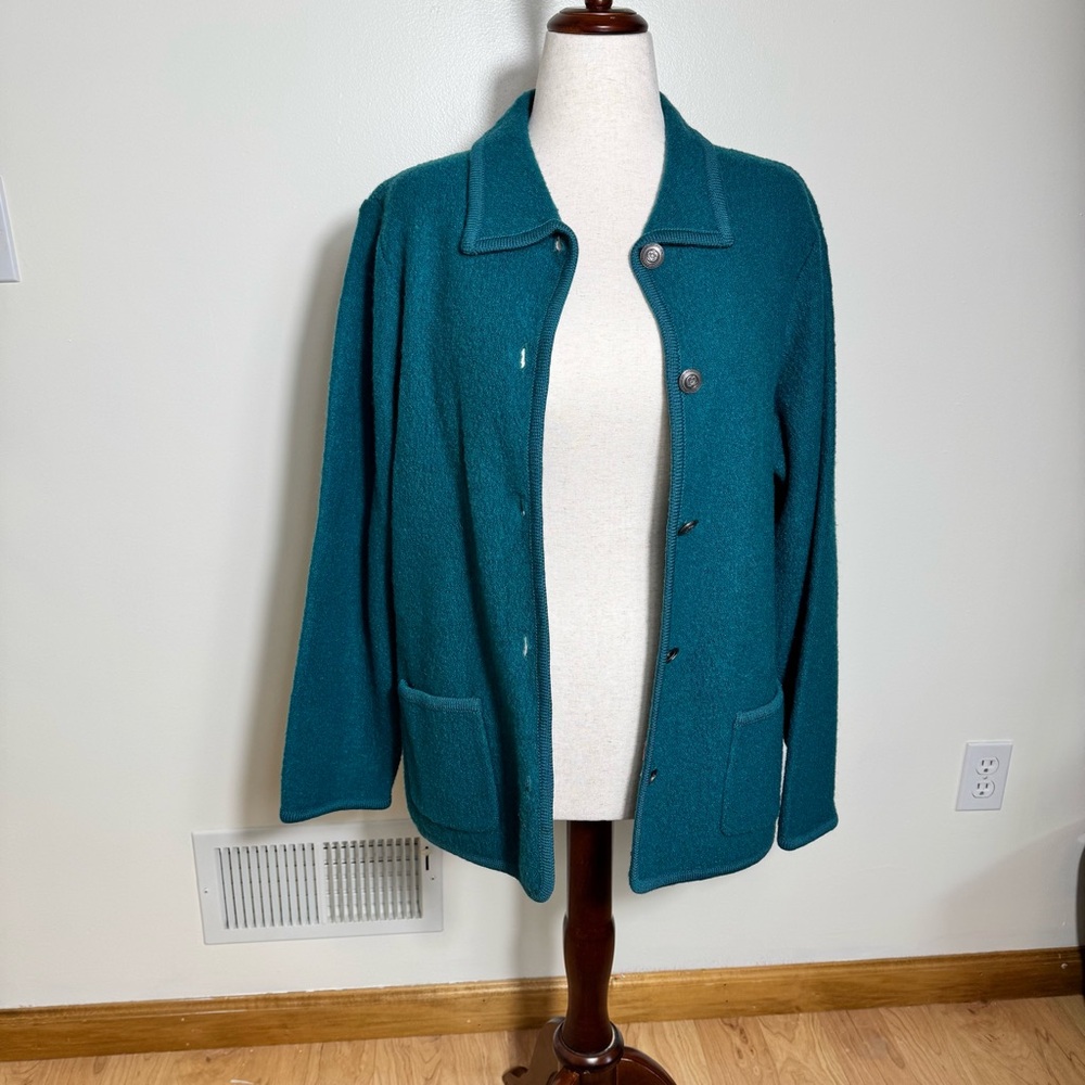 Appleseed Wool Teal Women's Jacket